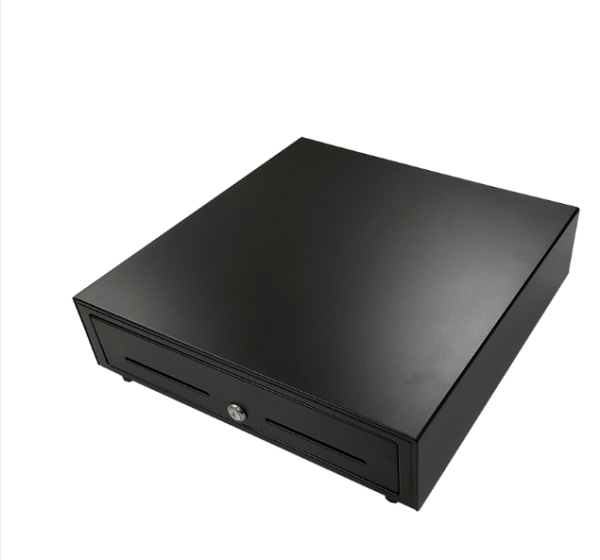 CAJÓN PORTAMONEDAS ELÉCTRICO NEGRO 41 CM