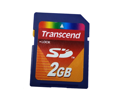 Tarjeta sd 2gb — 1 unidad